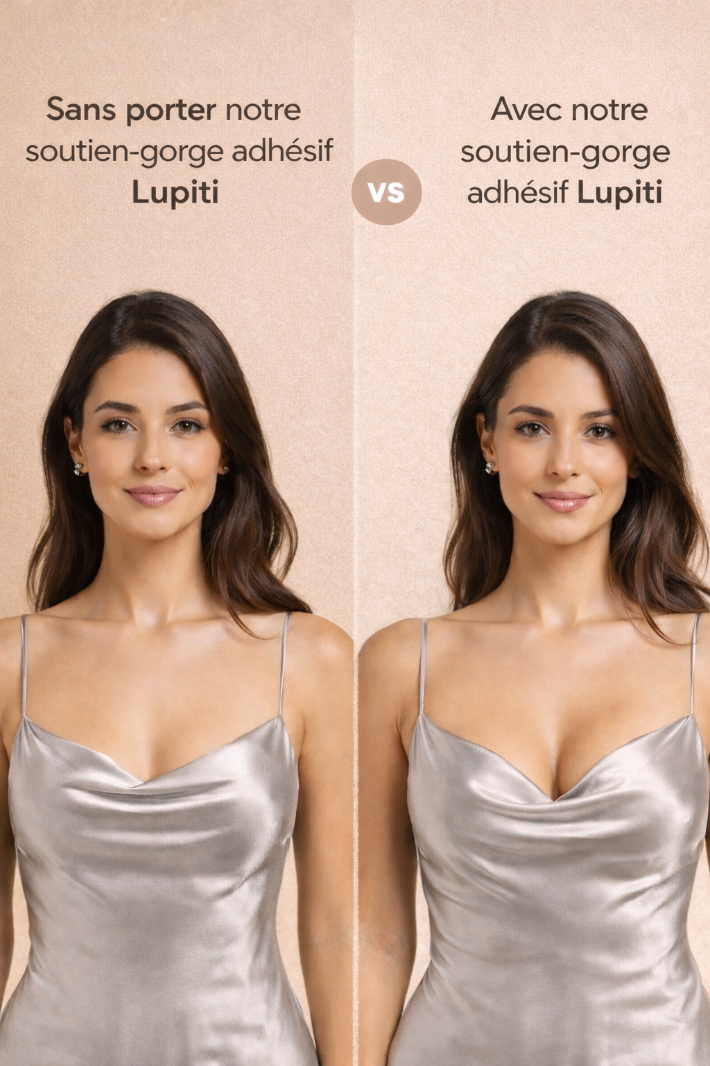 Soutien-gorge Push Up adhésif